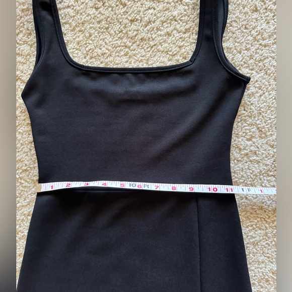 Nasty Gal black strapless bodycon sheath dress, size USA 4 - Picture 6 of 6